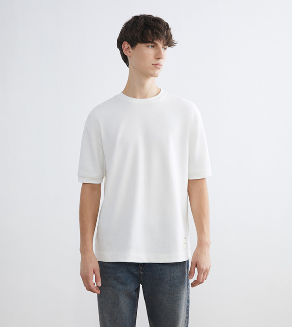 Solid Short Sleeves Casual T-Shirt