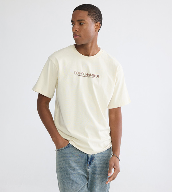 Printed Crew Neck T-Shirt