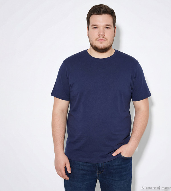 تيشيرت سادة بكم قصير