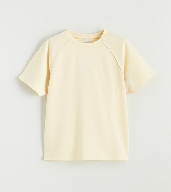 Printed Crew Neck T-Shirt