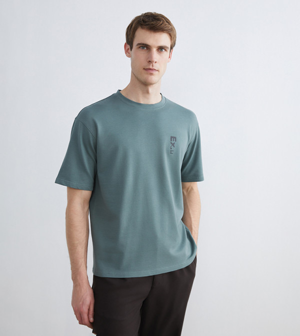 Printed Short Sleeves Casual T-Shirt