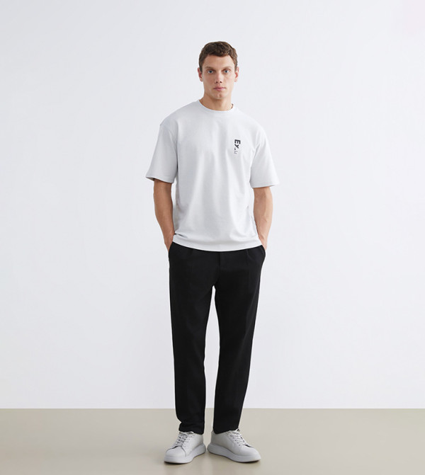 Printed Short Sleeves Casual T-Shirt