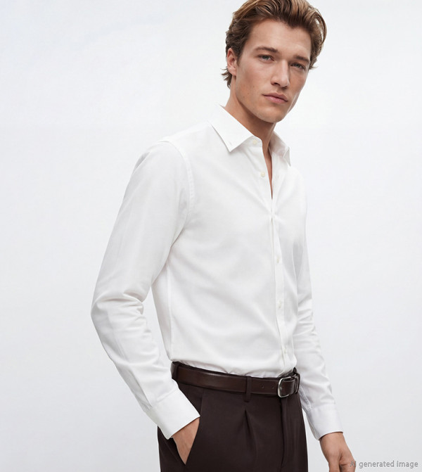 Solid Long Sleeves Casual Shirt