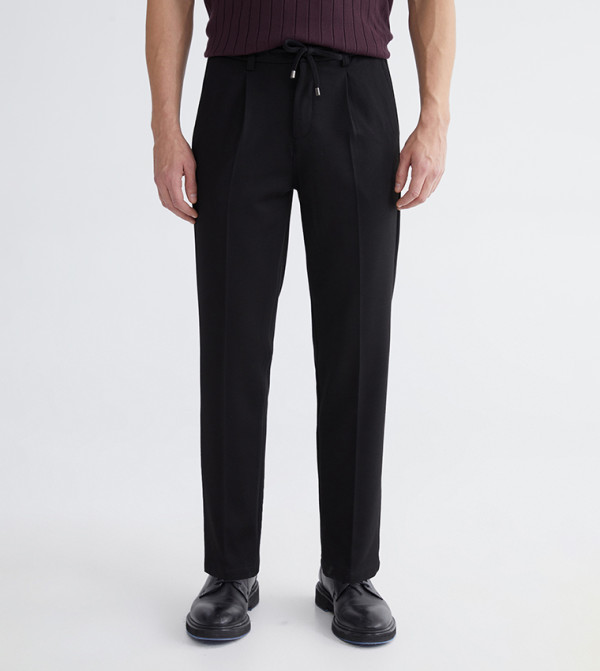 Mid Rise Slim Fit Trousers