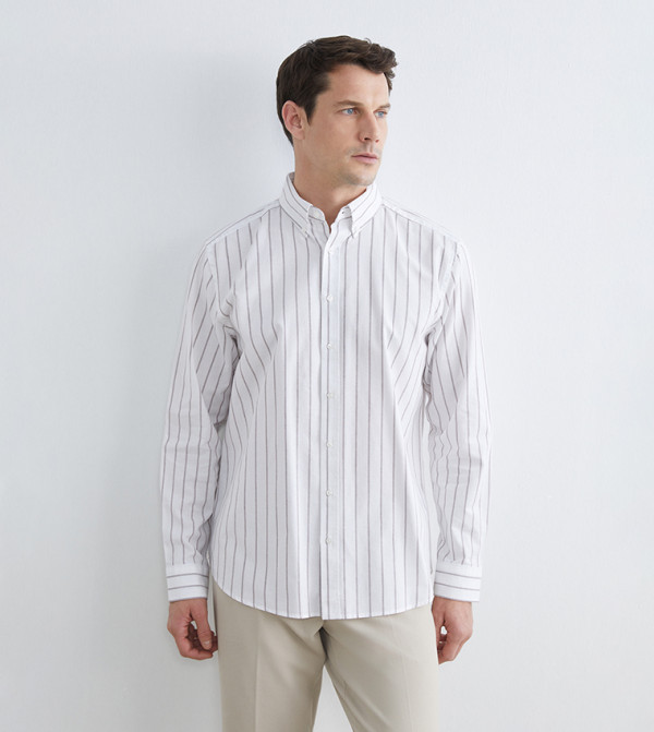 Striped Long Sleeves Casual Shirt