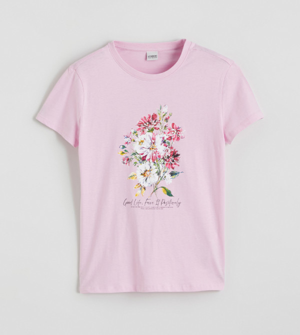 Printed Short Sleeves T-Shirt