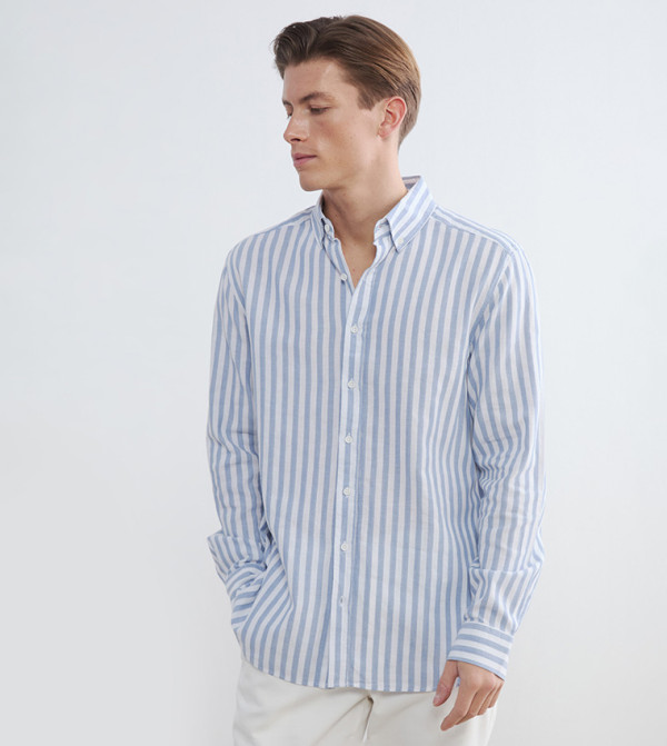 Striped Long Sleeves Casual Shirt