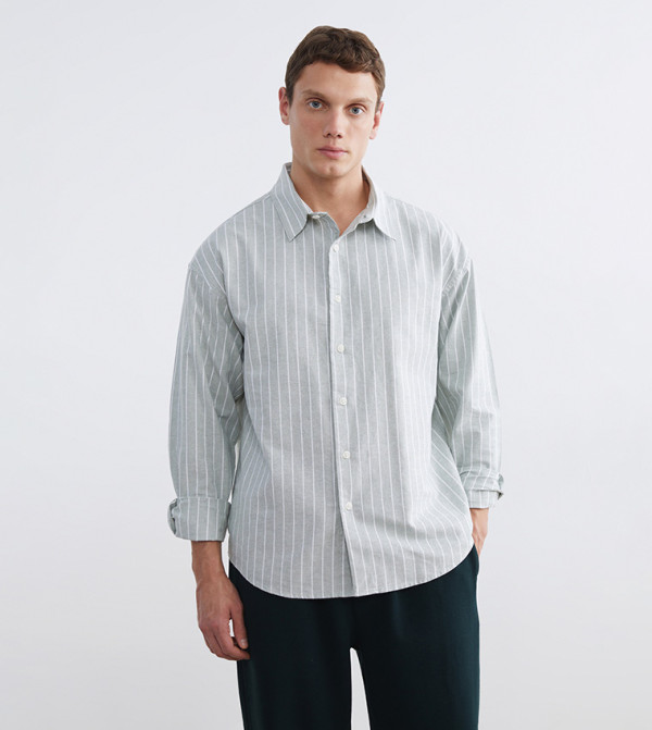 Striped Long Sleeves Casual Shirt