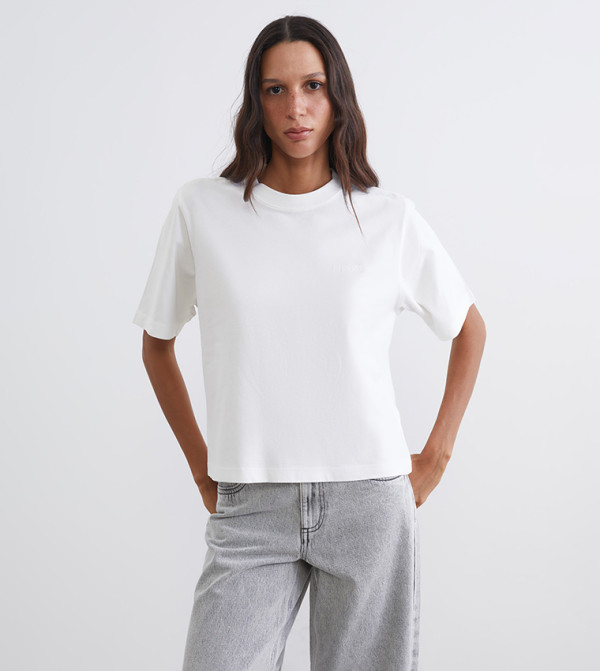 Solid Short Sleeves Casual T-Shirt