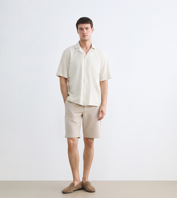 Solid Standard Fit Shorts