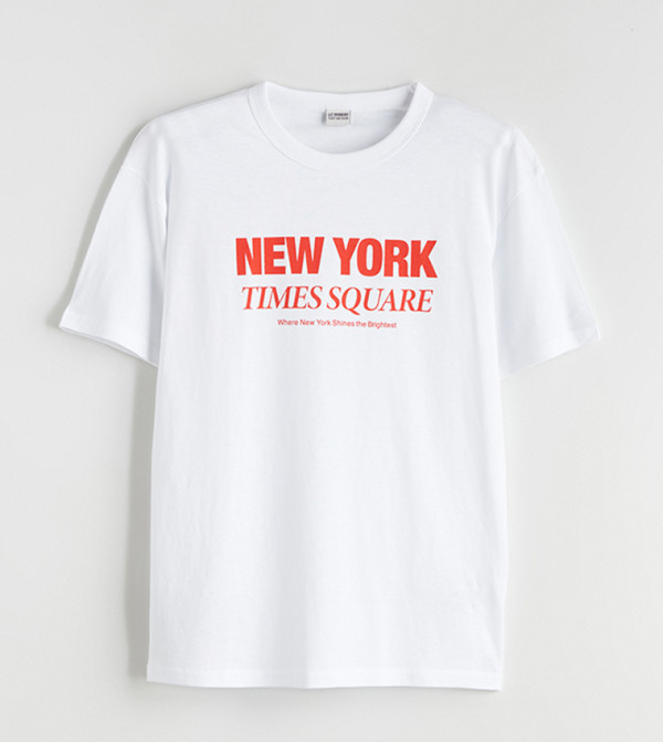 Printed Short Sleeves T-Shirt