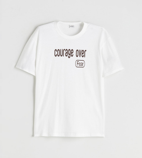 Printed Crew Neck T-Shirt