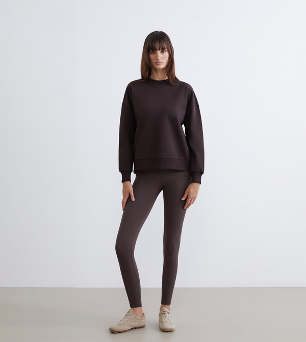 Solid High Waist Leggings