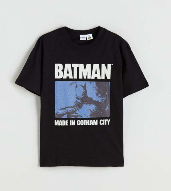 Batman Print Short Sleeves T-Shirt