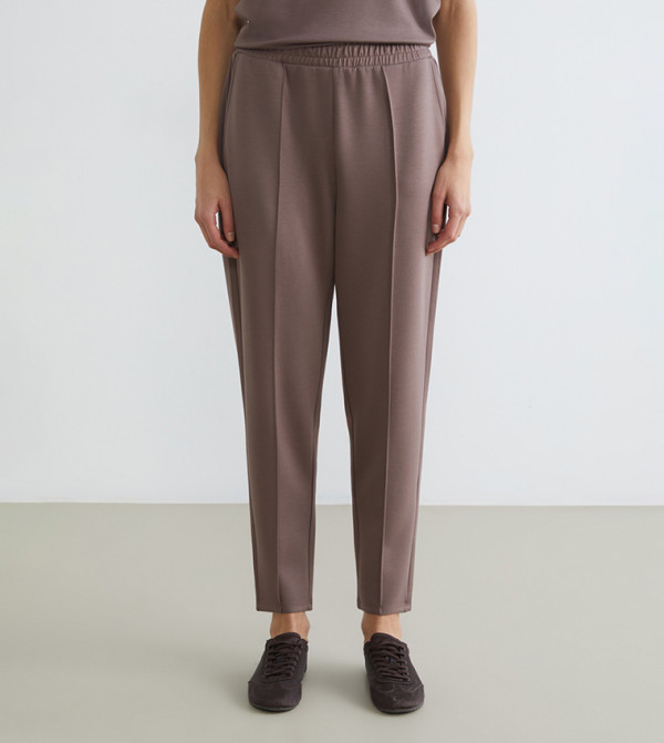 Elastic Waist Slim Fit Sweatpants