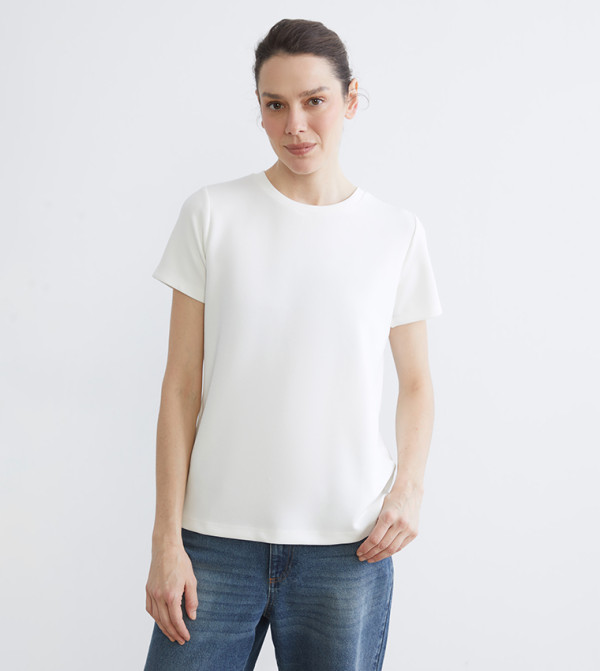 Solid Short Sleeves Casual T-Shirt
