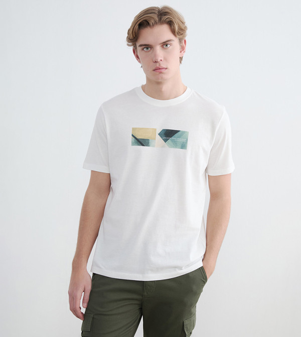 Printed Short Sleeves Casual T-Shirt