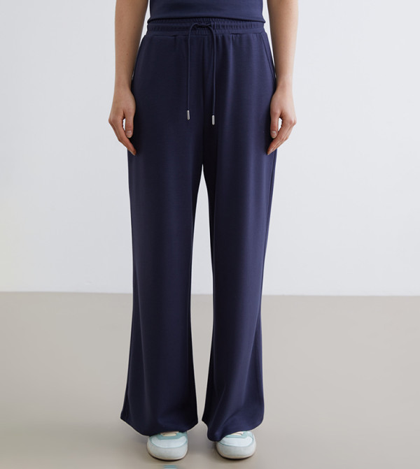 Drawstring Waist Soft Touch Sweatpants