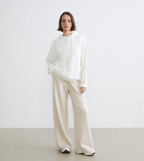 Solid Soft Touch Elastic Waist Sweatpants