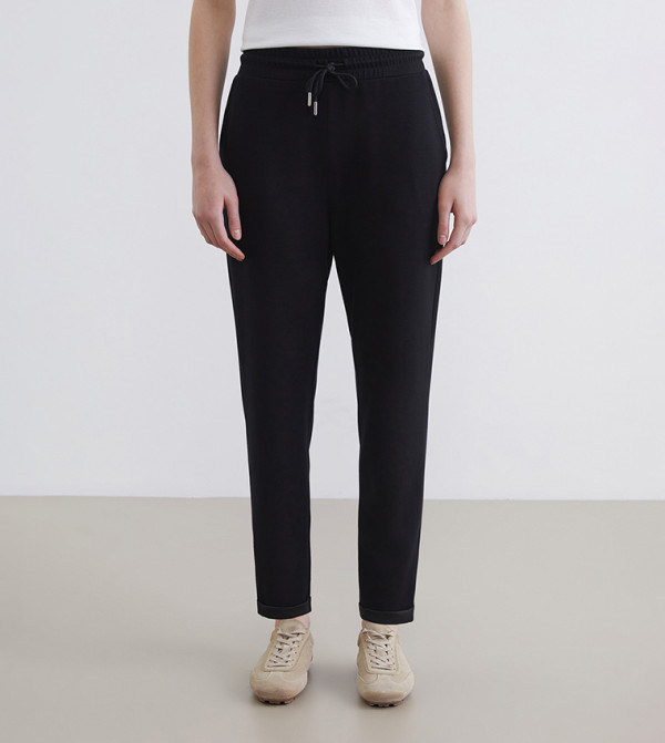 Drawstring Waist Soft Touch Sweatpants