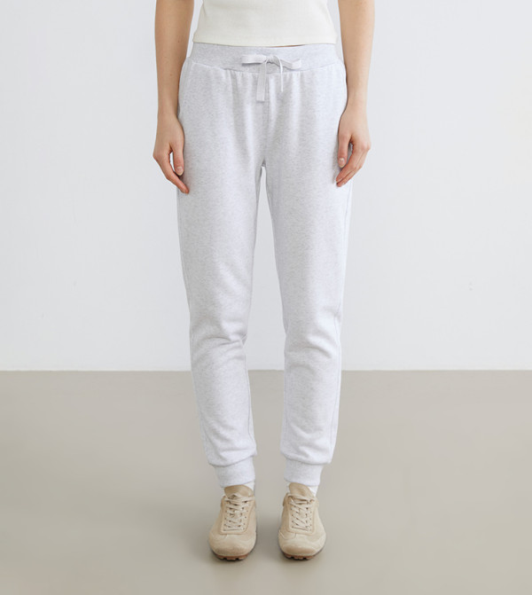 Drawstring Waist Slim Fit Joggers