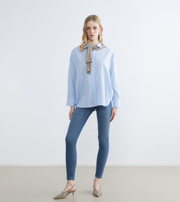 Jupiter Washed Super Skinny Fit Jeans