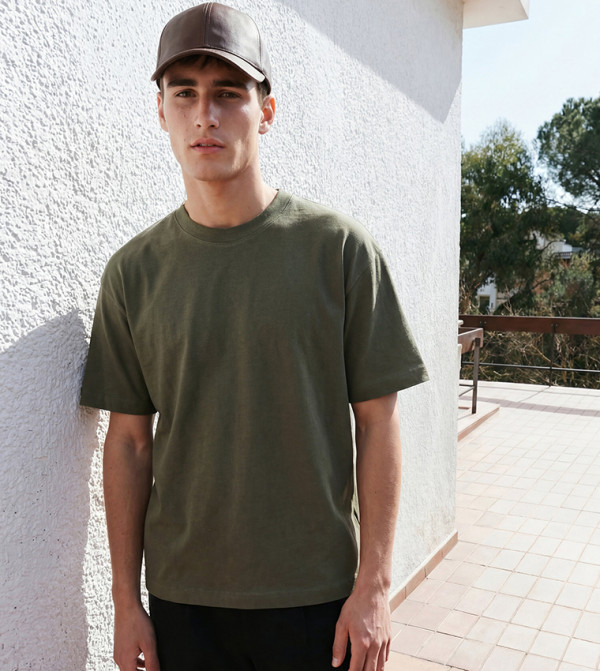 Solid Short Sleeves Casual T-Shirt