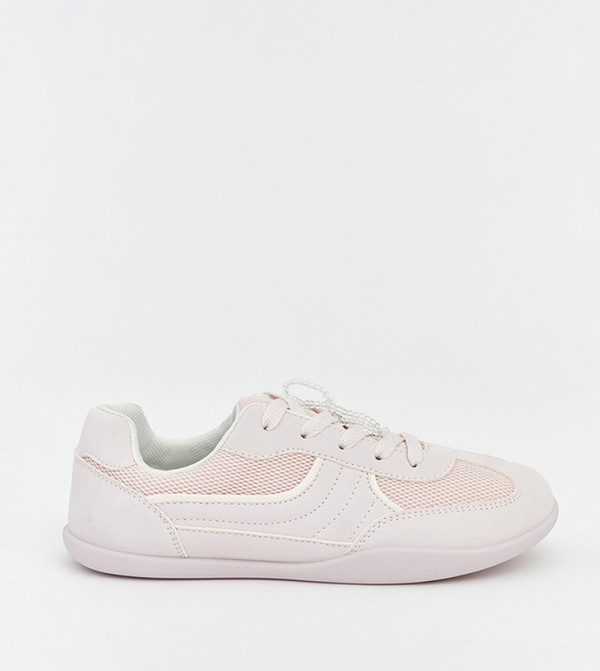 سنيكرز بمقدمة مستديرة برباط