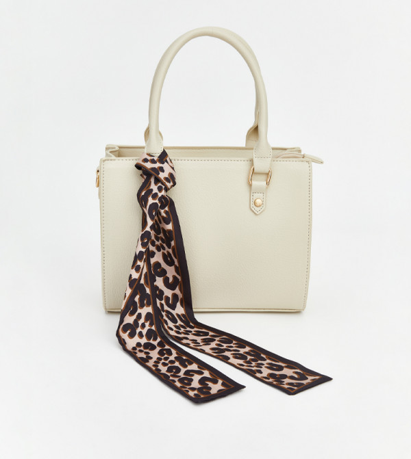 Leather-Look Shoulder Bag