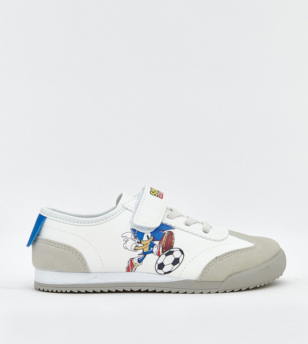 Sonic Printed Velcro Closure Sneakers