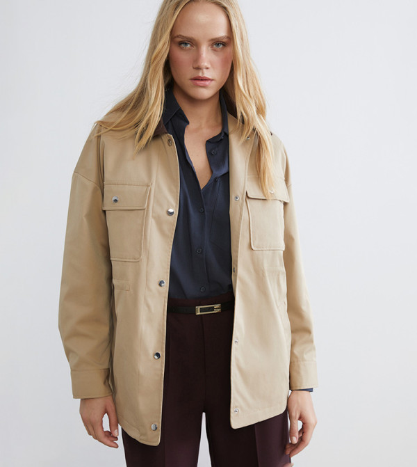 Long Sleeves Velvet Jacket