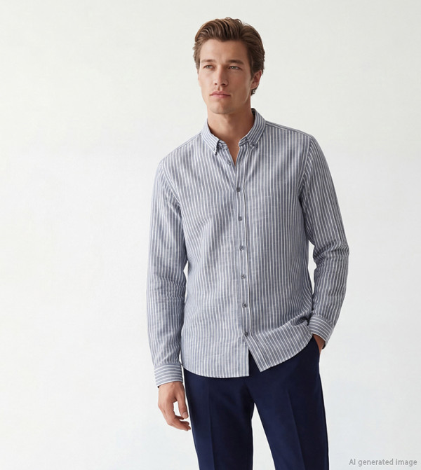 Striped Long Sleeves Casual Shirt