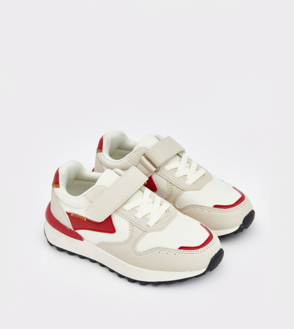 Color Block Velcro Sneakers
