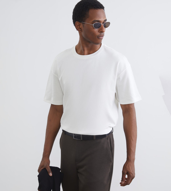 Solid Short Sleeves Casual T-Shirt