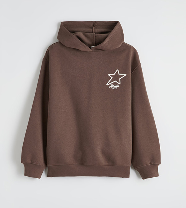 Printed Long Sleeves Hoodie