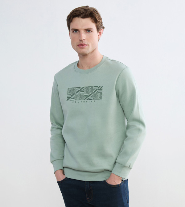 Printed Long Sleeves Sweatshirt