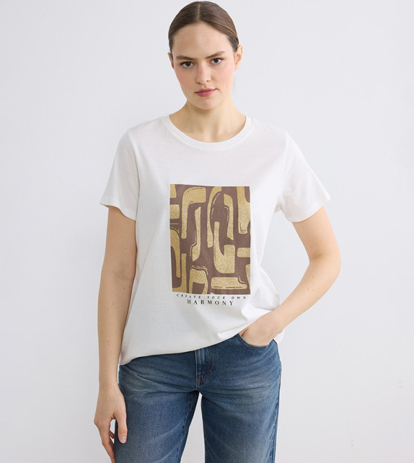 Printed Short Sleeves T-Shirt
