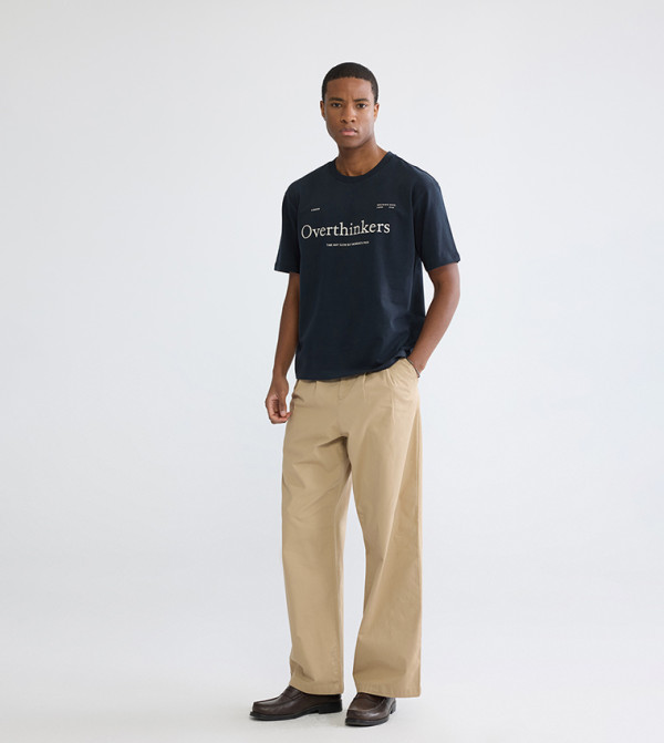 Printed Crew Neck T-Shirt