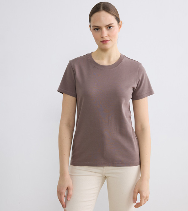 Solid Short Sleeves T-Shirt