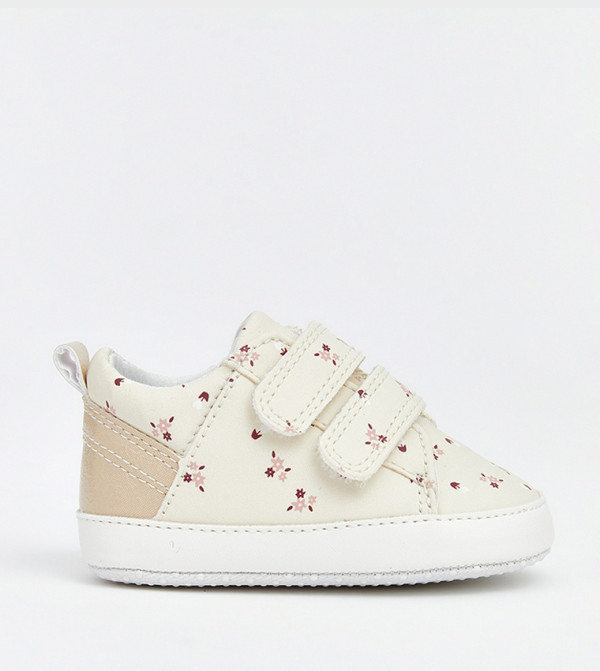 سنيكرز أطفال قبل المشي بحزام فليكرو 