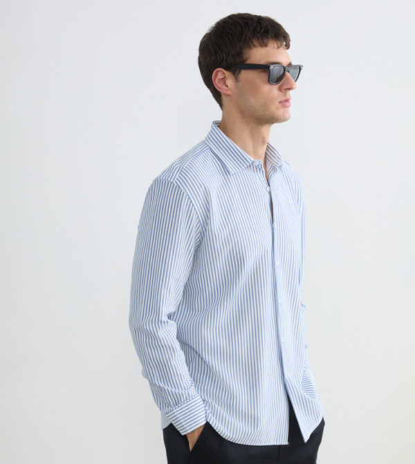 Striped Long Sleeves Casual Shirt