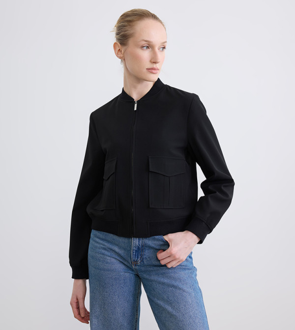 Long Sleeves Bomber Jacket