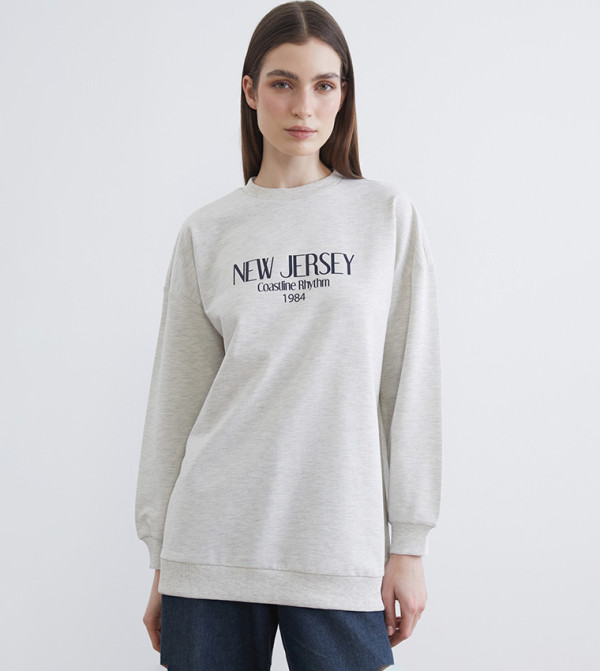 سويتشيرت تونيك بطبعة أتلانتا