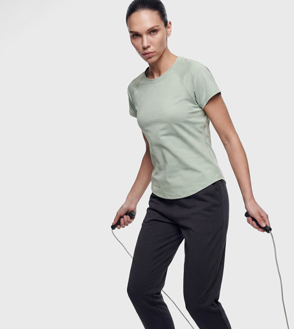 Crew Neck Active T-Shirt