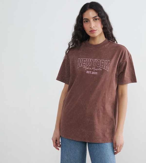 Printed Short Sleeves T-Shirt