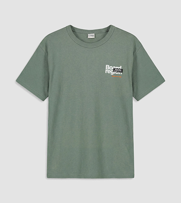 Printed Crew Neck T-Shirt