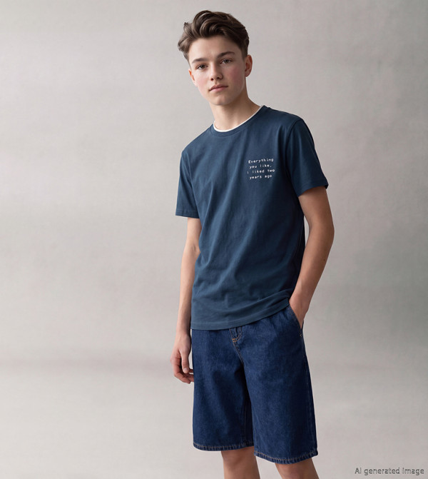 Printed Short Sleeves T-Shirt