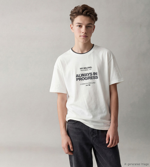Printed Short Sleeves T-Shirt
