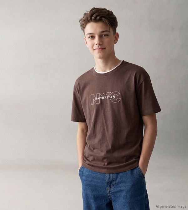 Printed Short Sleeves T-Shirt