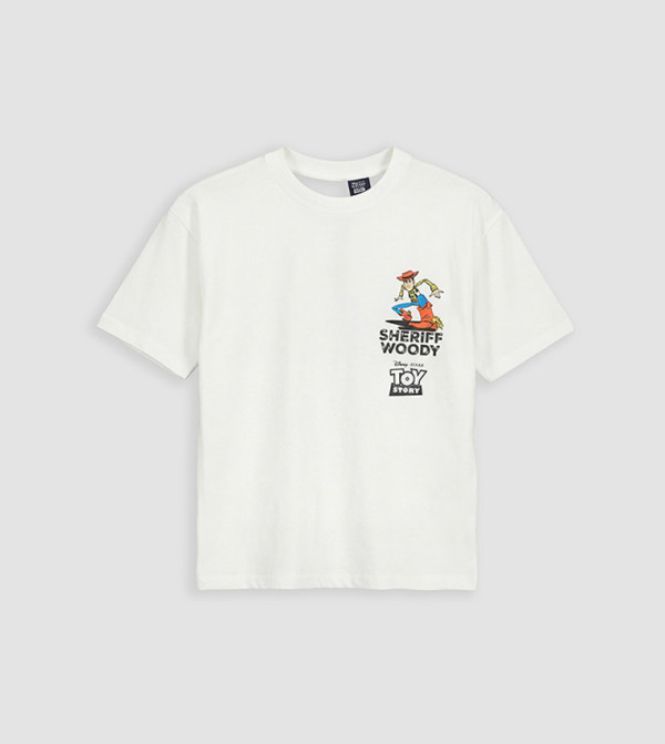 Printed Crew Neck T-Shirt